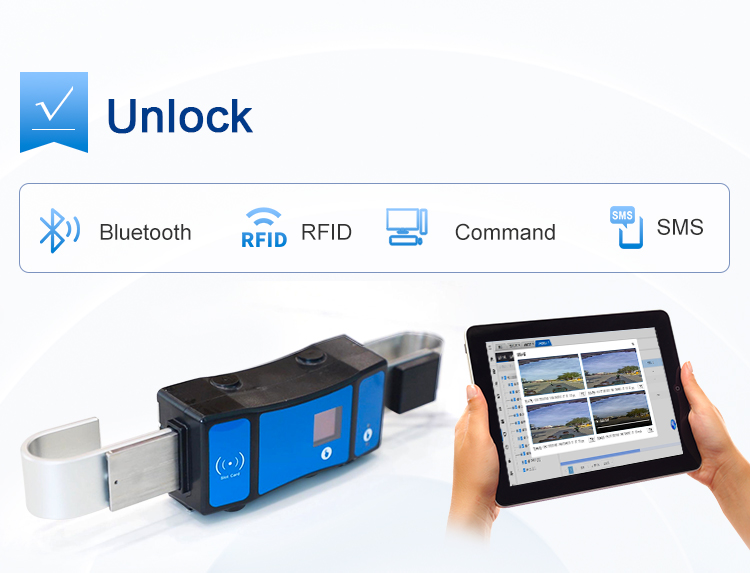 Товары верхнего значения ориентированной на заказчика камеры Padlock GPS контейнера видео- контролируя отслежыватель