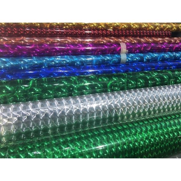 Metallized Colorful 3D Optic PET 35 Micron Fresnel Multiple Lens Film
