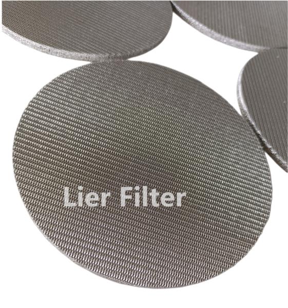 Secondary Water Separating Sintering Mesh Of Coffee Powder Sintered Mesh Filter
