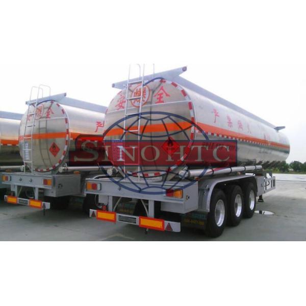45m3 3 Axle Propane Tank Trailer 12R22.5 Tyre Heavy Duty Mechanic Suspension