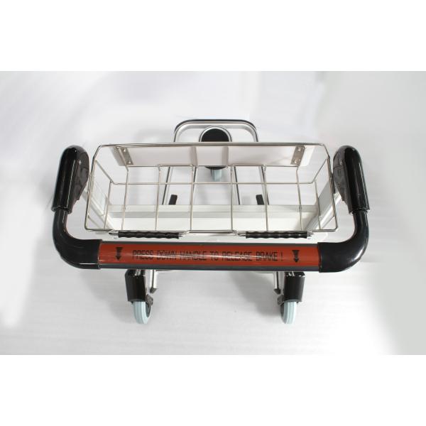 Stainless Steel Airport Luggage Trolley Free Logo Design Airport Luggage Cart