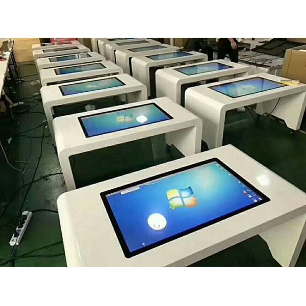 LCD Advertising Smart Touchscreen Table For Coffee Bar Table / Conference