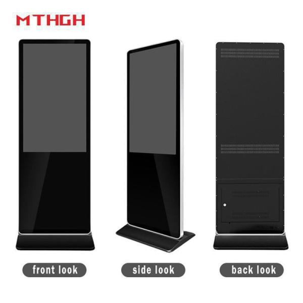 32 to 65 Inches Floor Standing Digital Signage with Signworld CMS Software and Remote Management for Effective Communication