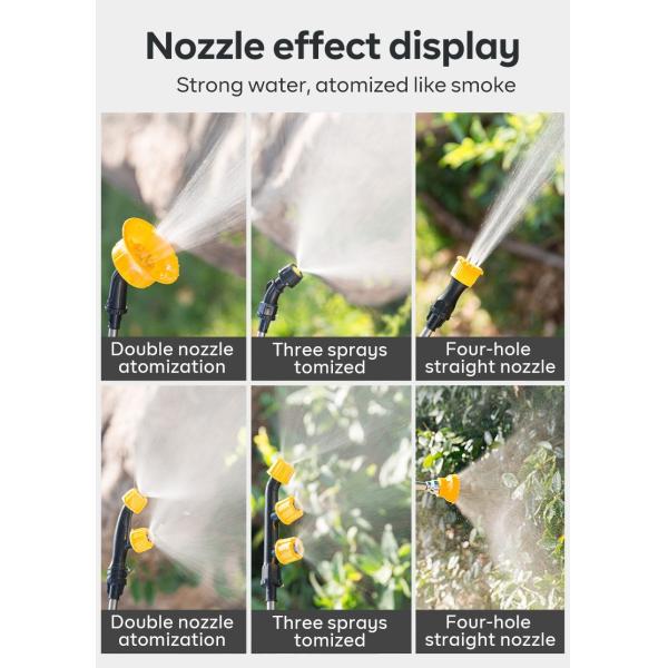 12L Agricultural Pump Sprayer PP Material Backpack Manual Sprayer