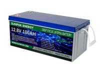 Bateria de lítio profunda recarregável 12v do ciclo 24v 200ah 300ah 400ah