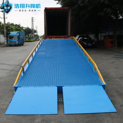 Steel Material Hydraulic Dock Ramp For Distribution Center