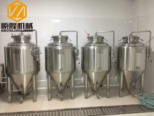Mini Size Stainless Steel Beer Brewing Equipment Conical Fermenters CE Approved
