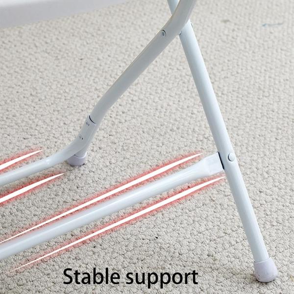 Wholesale Folding Portable Pp Plastic Metallic Frame Dinning Chair Plastic Chairs For Events