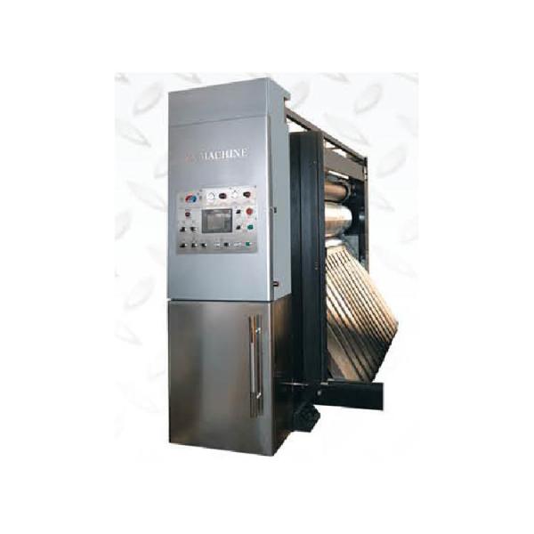 Vaccm adsorptive high speed flexo printing slotting dying oil-coating machine