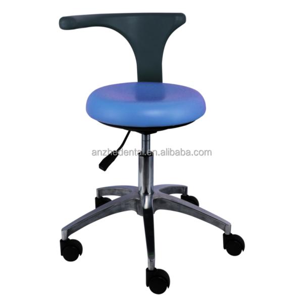 PU couro 360 graus giratório banquinha enfermeira peso leve banquinha dentista assistente