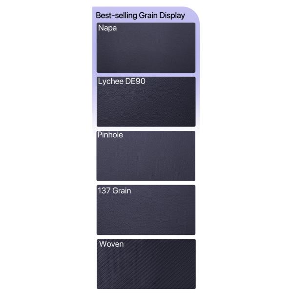 Recycled PVC Leather Seat Covers Anti Mildew PVC Material Leather