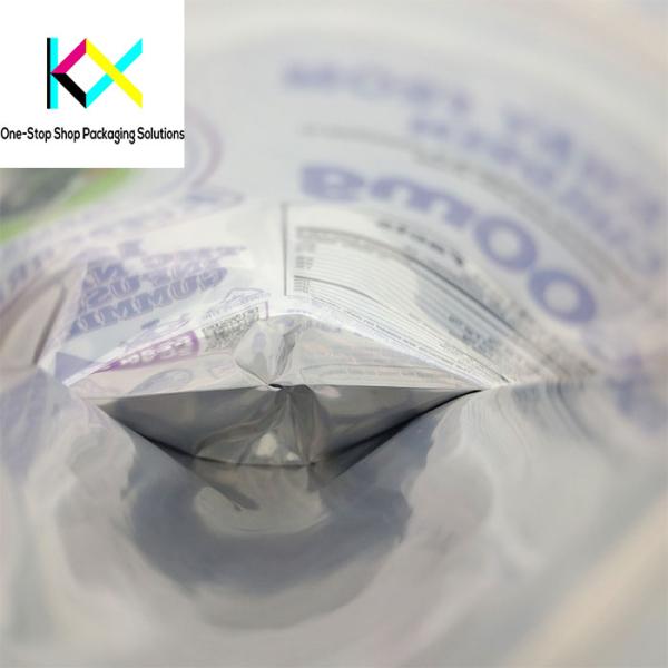 Deodorant Resealable Custom Food Packaging Bags Moisture Resistance