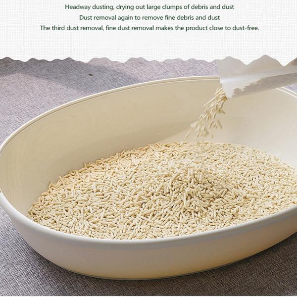 Low Dust Clumping Tofu Cat Litter Accesorios Mascotas Natural Kitty Litter