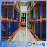 Système étroit même résistant de support de palette du bas-côté (VNA) pour le stockage des véhicules à moteur