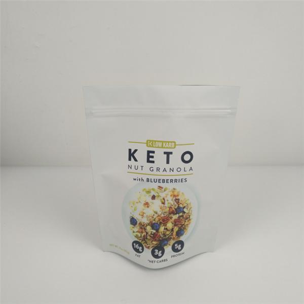 VMPET 120mic  Stand Up Pouch MOPP Food Packaging Gravure Printed