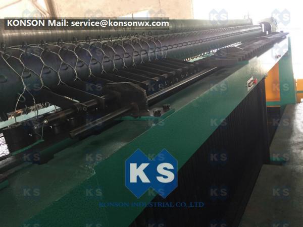 Max Wire 4.0mm Gabion Machine PLC Automatic Control System High Efficiency
