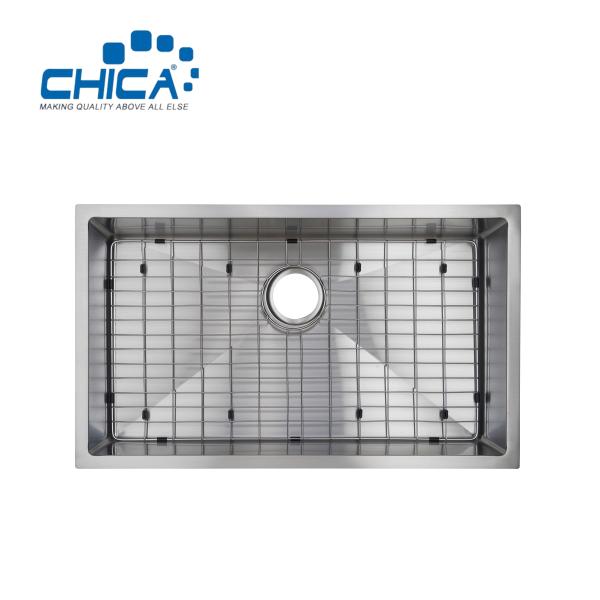 Can be customized Rectangular Handmade Single Bowl Stainless Steel kitchen Sinks Washing Basin