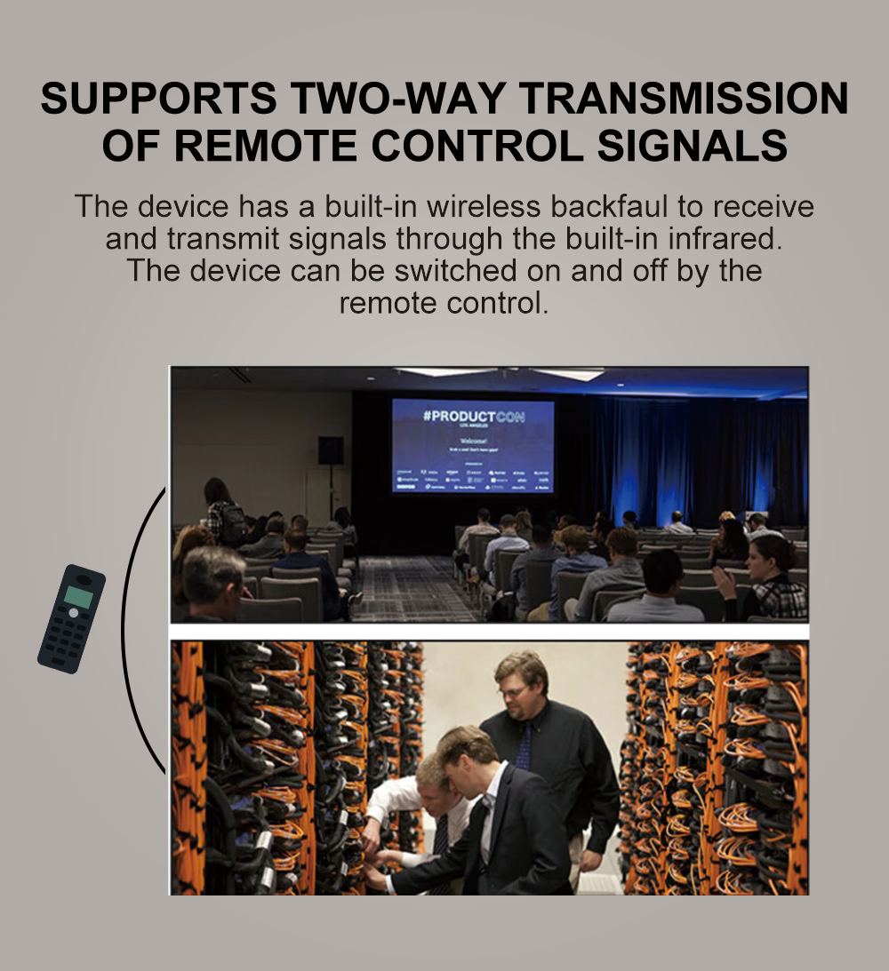 4Kx2K@30Hz HDBaseT Extender with 70m Transmission and Zero-Latency for Multi-Screen Projects