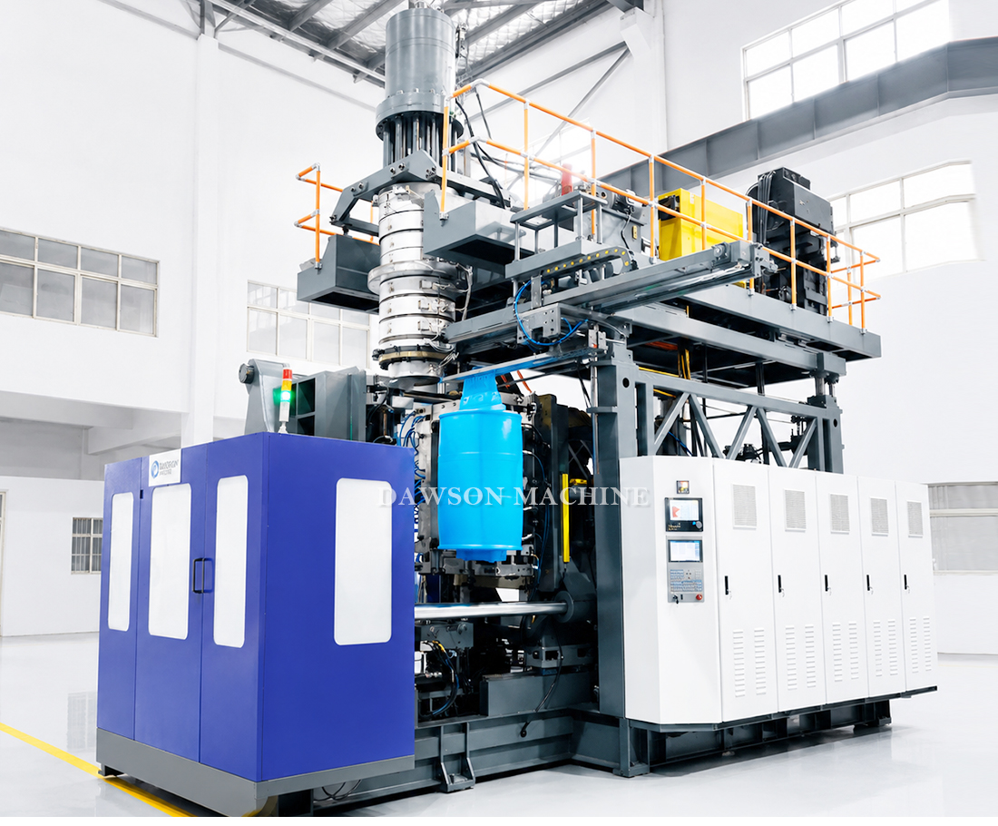 Automatic HDPE 200L Plastic Drum Blow Molding Machine Drum Making Equipment for Lubricant Oil Production