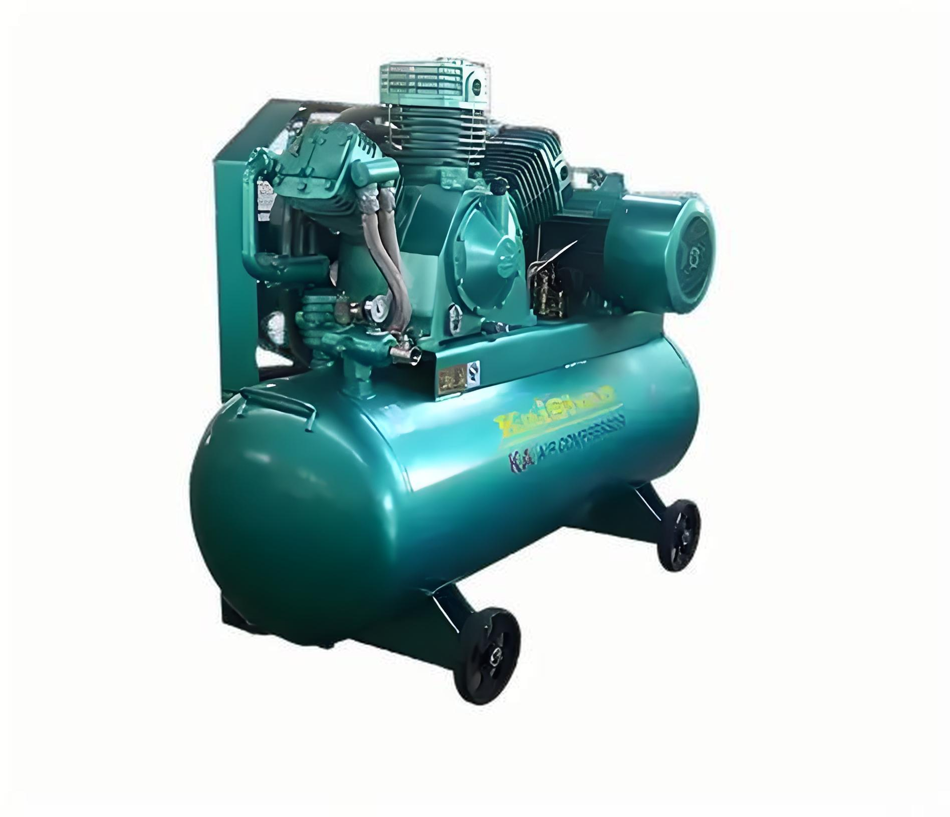 Piston air machine suitable for small manufacturing and processing