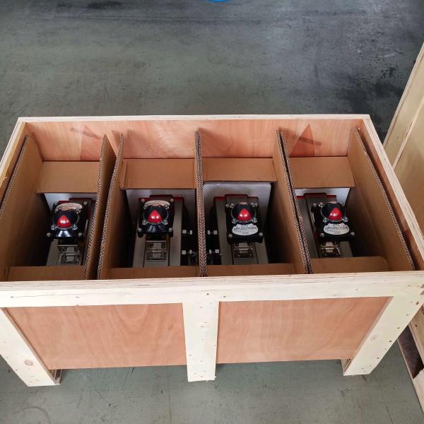 aluminum alloy  two stage pneumatic actuators with limit siwtch box