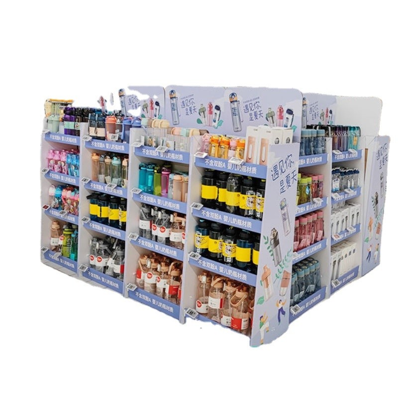 Customized Paper Counter Top Display Box for Eco-friendly PDQ Retail Cardboard Display