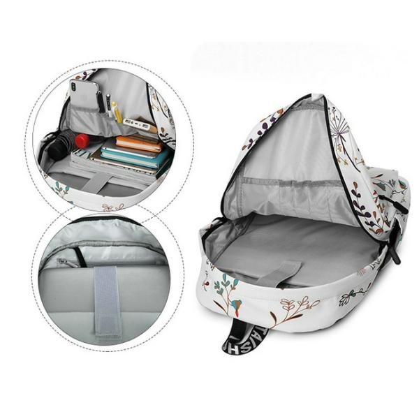 Water Proof Polyester Fashionable Travel Backpacks Trendy Backpacks For Girls