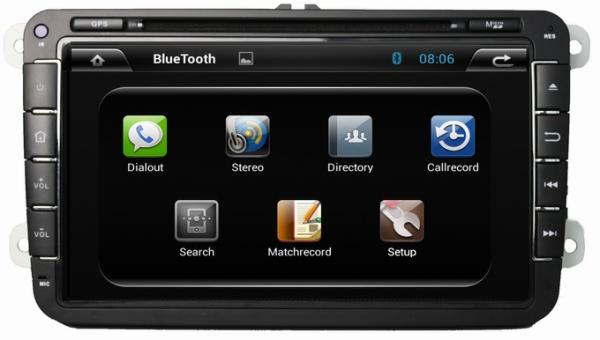 Ouchuangbo Car Stereo DVD Radio Player for Volkswagen Magotan 2006-2012 Dual Core 1G CPU Bluetooth OCB-8008C