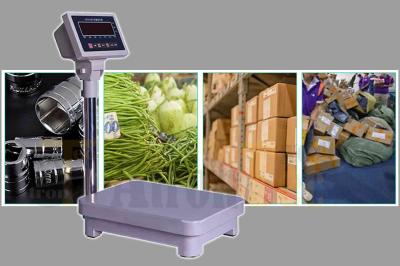 IP68 Design Platform Weighing Scale Size 300mm*400mm, LED Display Waterproof Scales