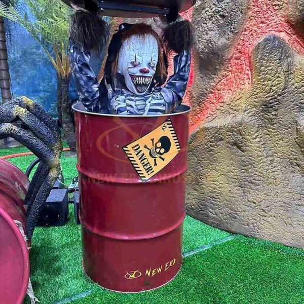 Diseño OEM Halloween Zombies Animatrónicas Decoraciones realistas para la casa embrujada