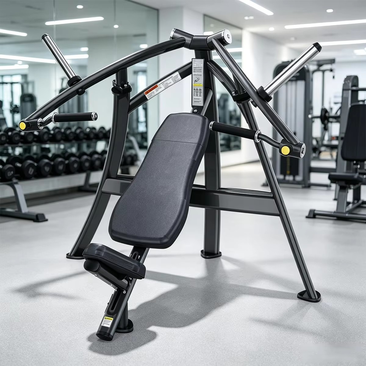 Chest Press Machine Commercial Plate Loaded Strength Training Gym Equipment 