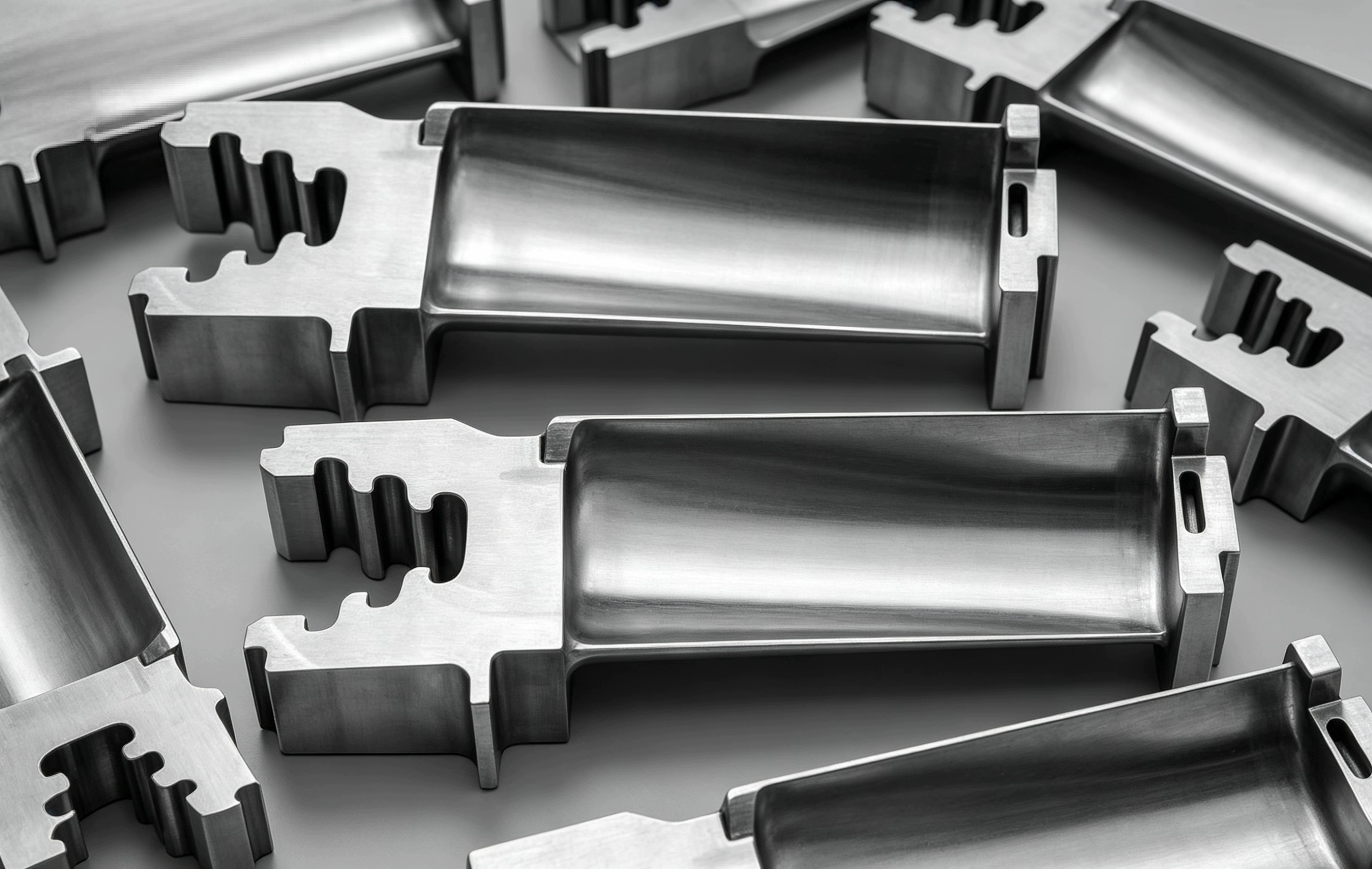 Customized 300 MW Steam Turbine IP Moving Blade with 3D-Optimized Aerodynamic Design, High-Temperature-Resistant Alloy, and High-Precision Fir-Tree Root