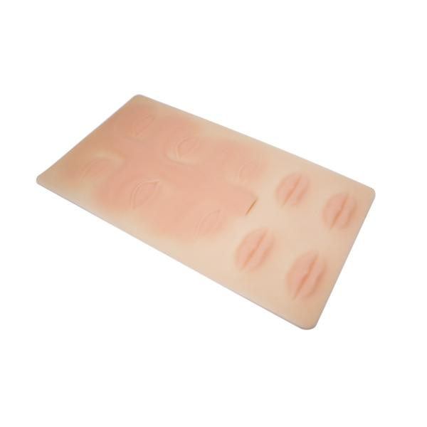 3D Eyeline Lip Silicone Permanent Makeup Practice Skin 26.1*14.7*0.1cm