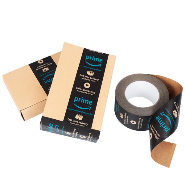 LOGO personnalisé Expédition Carton activé par l'eau Fermeture du ruban adhésif