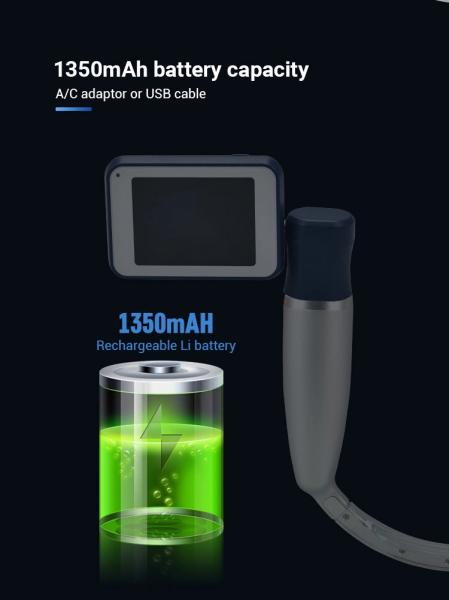 Veterinary use flexible endoscope Fiber Optic Anesthesia video laryngoscopy difficult airway pediatric neonate