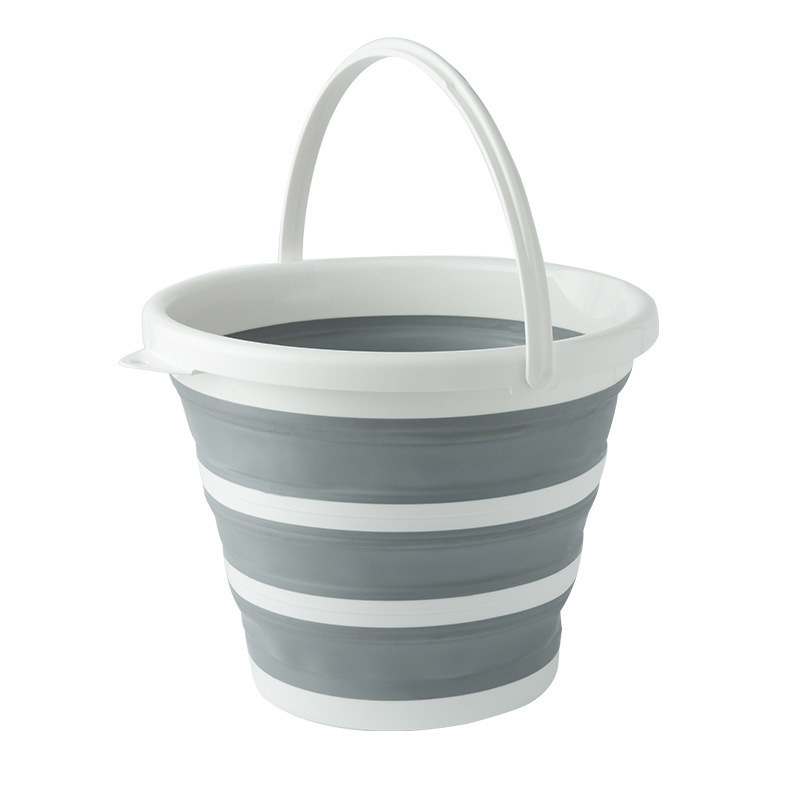 Plastic Collapsible Large Capacity Bucket Portable Square Shape Retractable