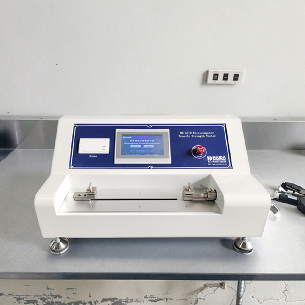 Tissue Paper Tensile Tester Horizontal Tensile Strength and Elongation Test Machine for Toilet Paper