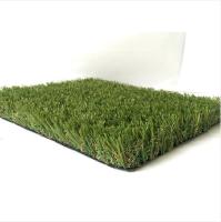 le tapis synthétique W d'herbe verte de 35mm Artificiel a formé le PE de monofilament