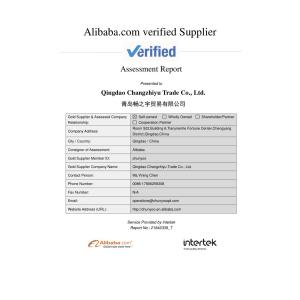 QINGDAO CHANGZHIYU TRADE CO., LTD. Сертификации