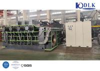 220V desperdiçam o controle personalizado máquina de compressão do PLC do tamanho da prensa da sucata de 140 toneladas