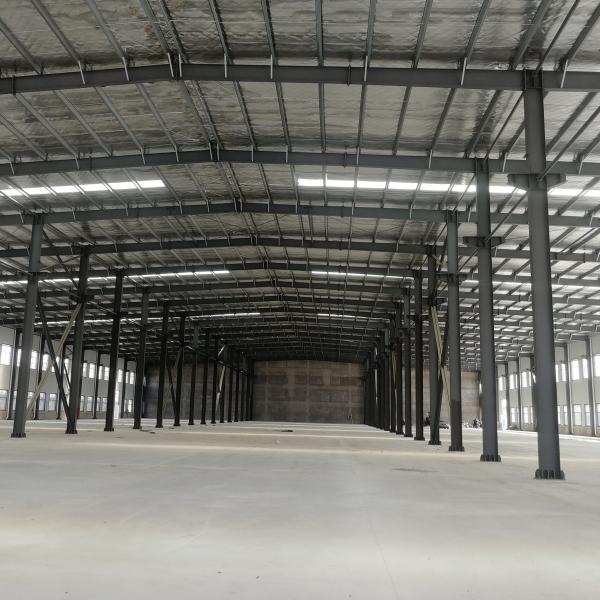 Prefab Steel Structure Workshop with 50-Year Lifespan CE Certified