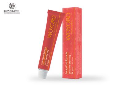 Nenhum fruto permanente do creme da cor do cabelo do dano 80ml extrai o serviço do OEM/ODM da fórmula