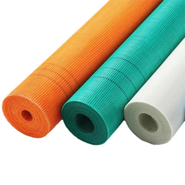 Weather Resistant Fiber Mesh Cloth Grid Fabric / Fiberglass Reinforcement Mesh Durable