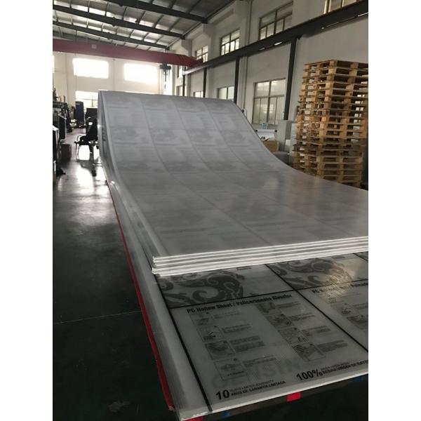 La techumbre transparente de la piscina cubre, los paneles claros del tejado para el × el 11.8m del invernadero 2,1