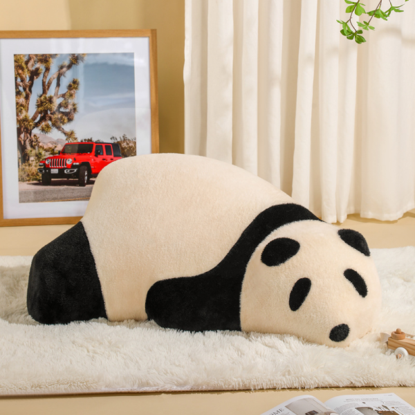 Single Seat Children's Lounge Sofa Giant Panda Shaped Recliner Chair Comfortable Modern Accent Furniture for Home Kids