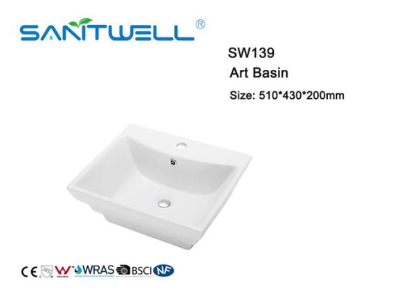 Bathroom Ceramic Art Basin Counter Wash Basin Beautiful Glaze Scratch Resistant