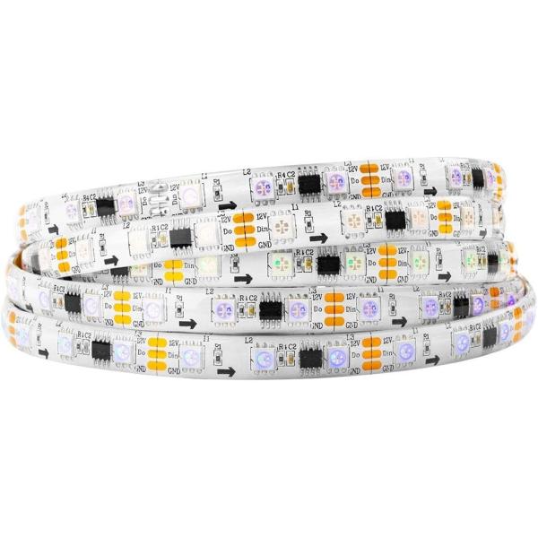 WS2811 IC=RGB IC Addressable Dream Color LED Strip 60LEDs/m IP65 Splash Proof