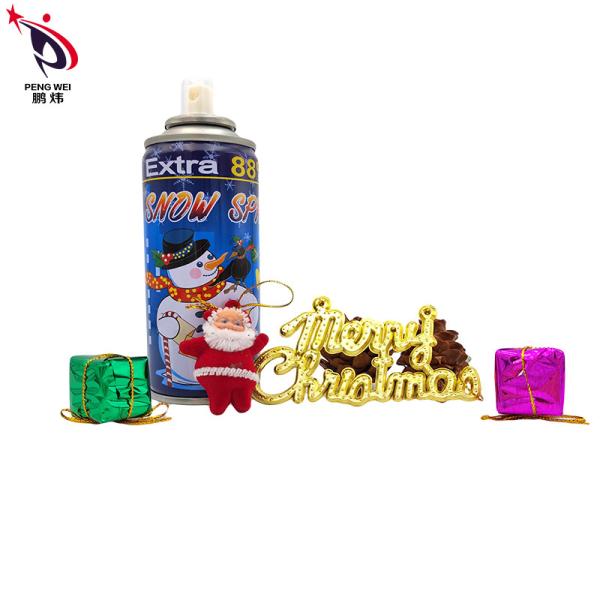 Non Flammable Simulated Artificial Joker Snow Spray 200ml Good Smell