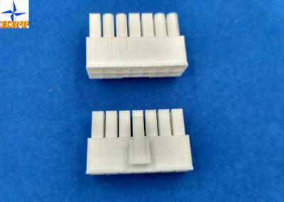 9A AC / DC Wire To Wire Power Cable Connectors With Tin Plated Brass Terminal Connectors