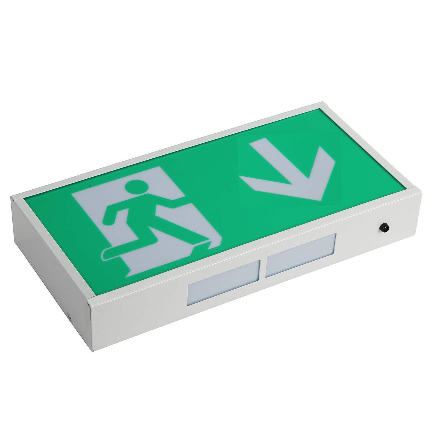 Rechargeable Pictogram LED Exit Sign 3 Hours Emergency Time Wall Surface Mounted SL030AM